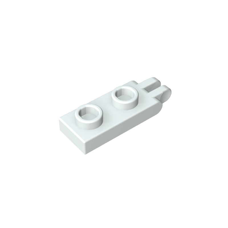 Placa de bisagra de dos dedos 1x2