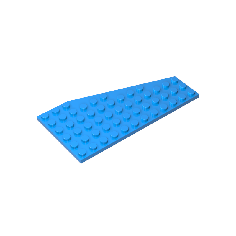 Placa de cuña 6 x 12 izquierda-MyGobricksEs