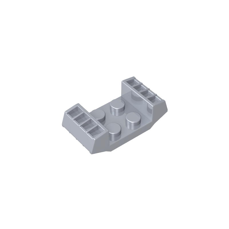 Placa con forma de ventilación de disipación de calor de rejilla 2x2