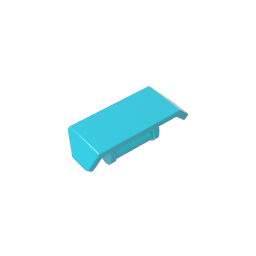 Alerón 2 x 4 con asa [liso]-MyGobricksEs