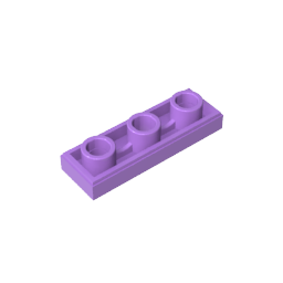 Azulejo especial 1 x 3 invertido con orificio central-MyGobricksEs