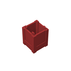 Caja contenedora 2 x 2 x 2 - Apertura superior-MyGobricksEs