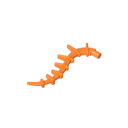 Parte del cuerpo de una planta o criatura, enredadera, cola, tentáculo o espina de Bionicle, puntiaguda-MyGobricksEs