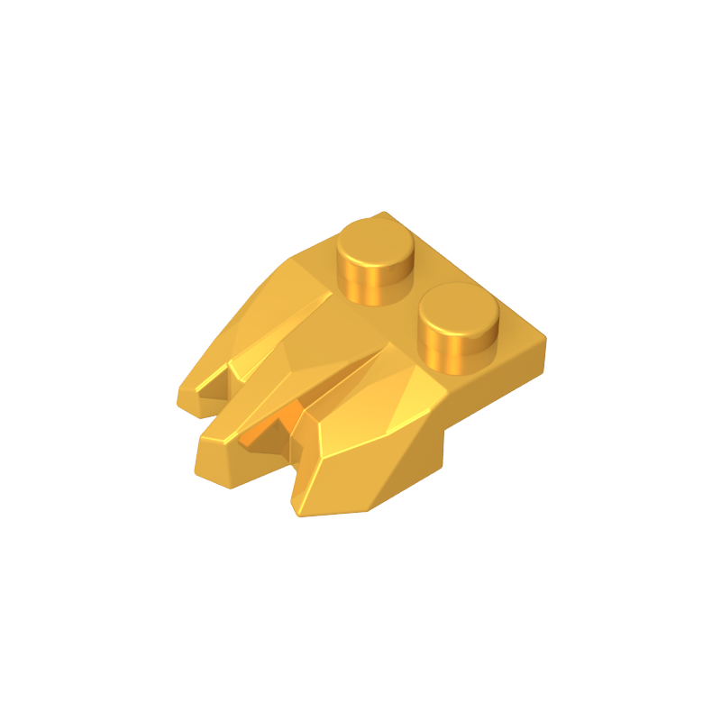 Tablero con forma de roca de tres dedos 2x2