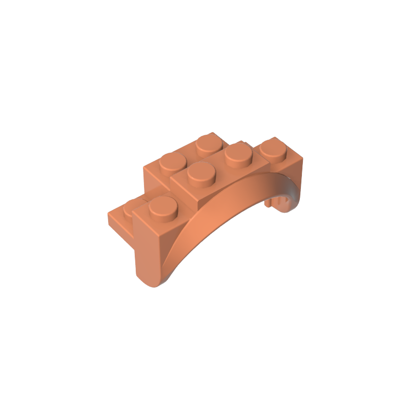 Paso de rueda de coche deportivo 2x4x2