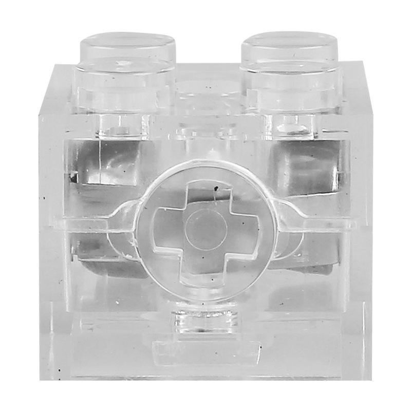 Accesorios de luz LED para ladrillos 2x2, compatibles con bloques de construcción de partículas pequeñas, luz LED multicolor intermitente.