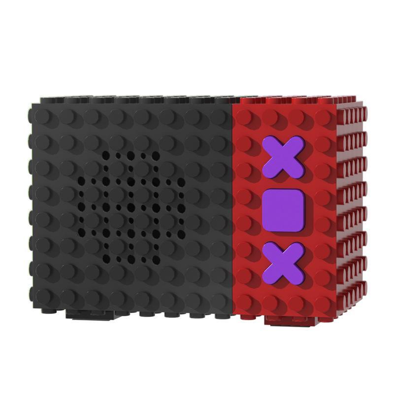 Nuevo altavoz Bluetooth de bloques de construcción, mini altavoz con volumen alto, compatible con accesorios de bloques de construcción MOC.