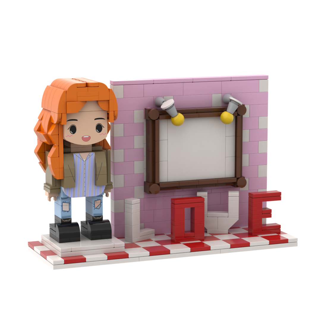 Figuras de ladrillos personalizadas de cuerpo completo, los mejores regalos para el Día de la Madre y cumpleaños.