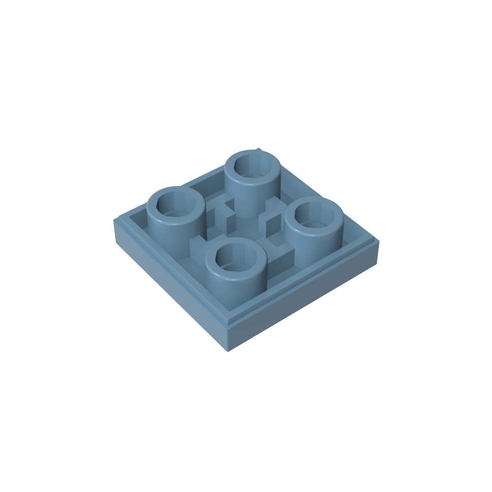 Azulejo especial 2 x 2 invertido-MyGobricksEs