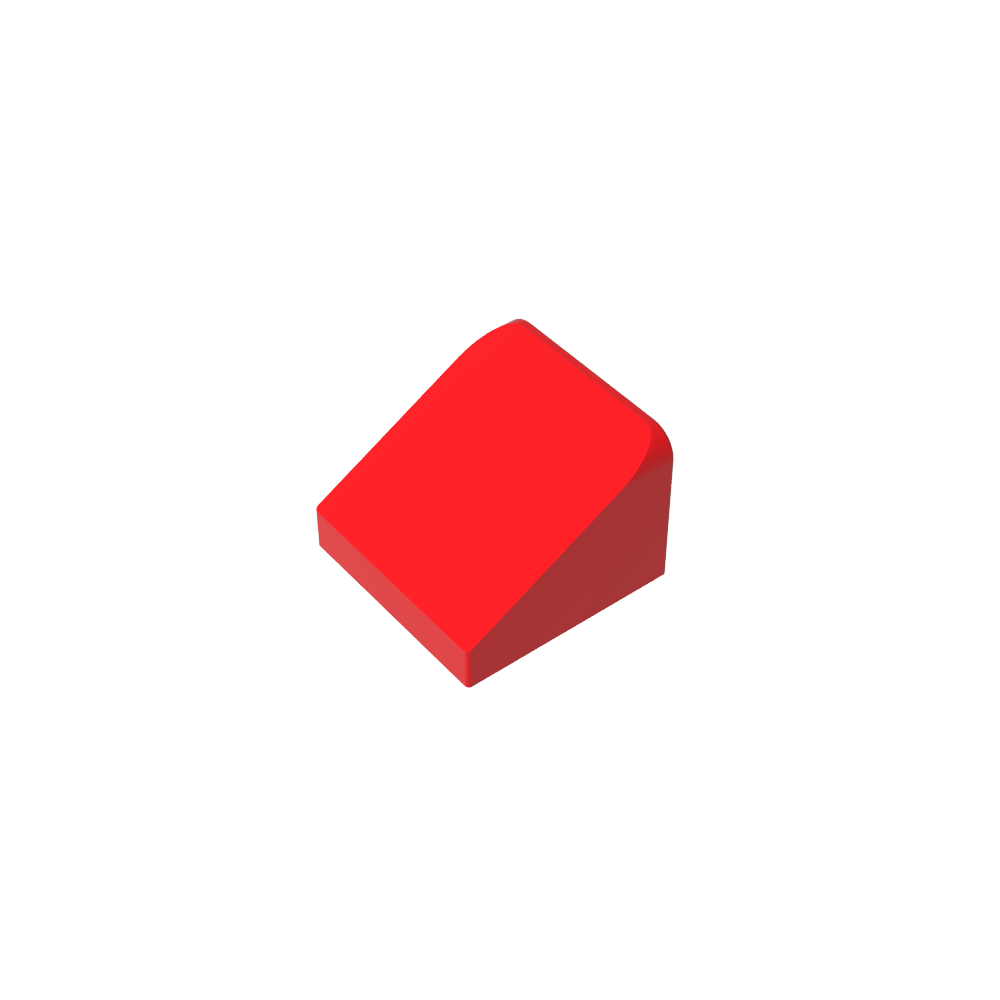 Pendiente 30° 1 x 1 x 2/3 (Pendiente de queso), Pendiente 30 1 x 1 Pendiente-MyGobricksEs