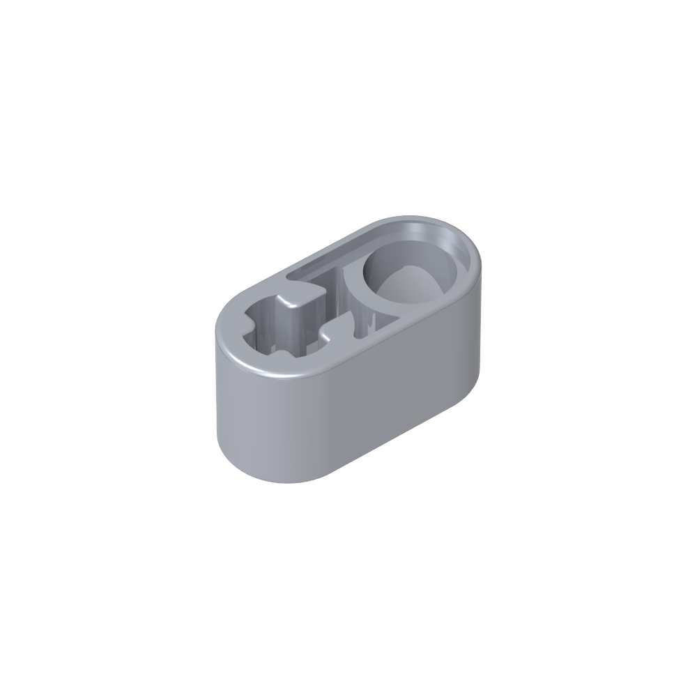 Viga Technic de 1 x 2 de Grosor con Orificio para Pasador y Orificio para Eje-MyGobricksEs