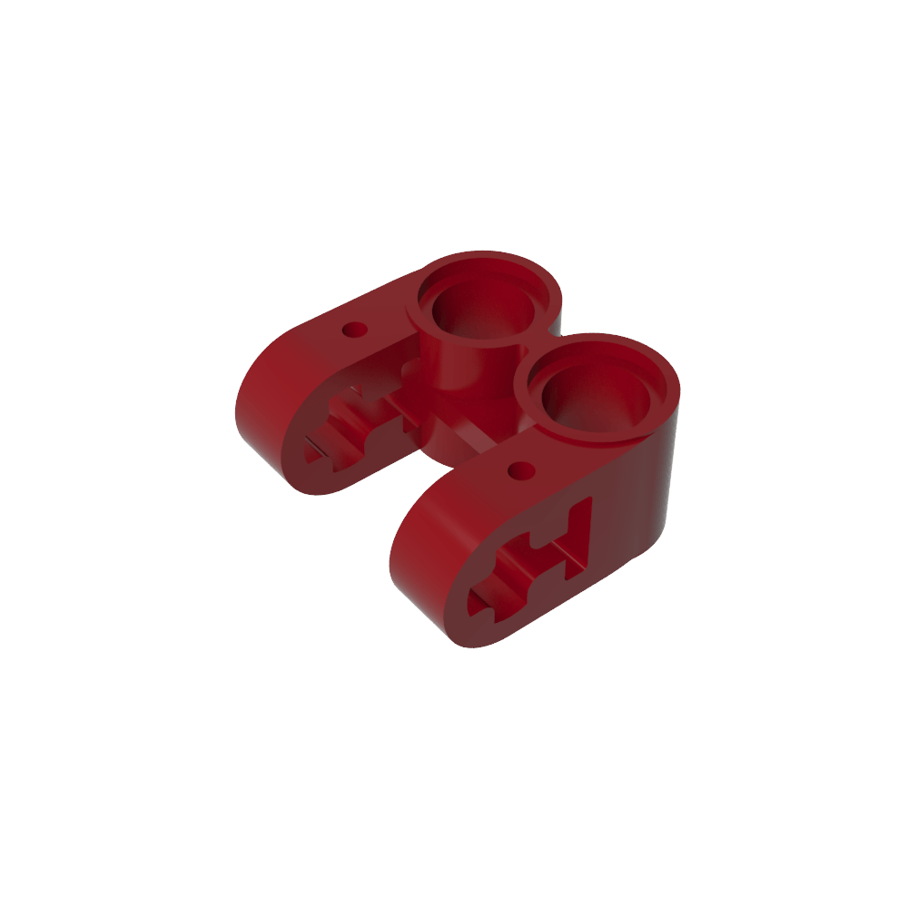 Conector de eje y pasador Technic, perpendicular, doble división-MyGobricksEs