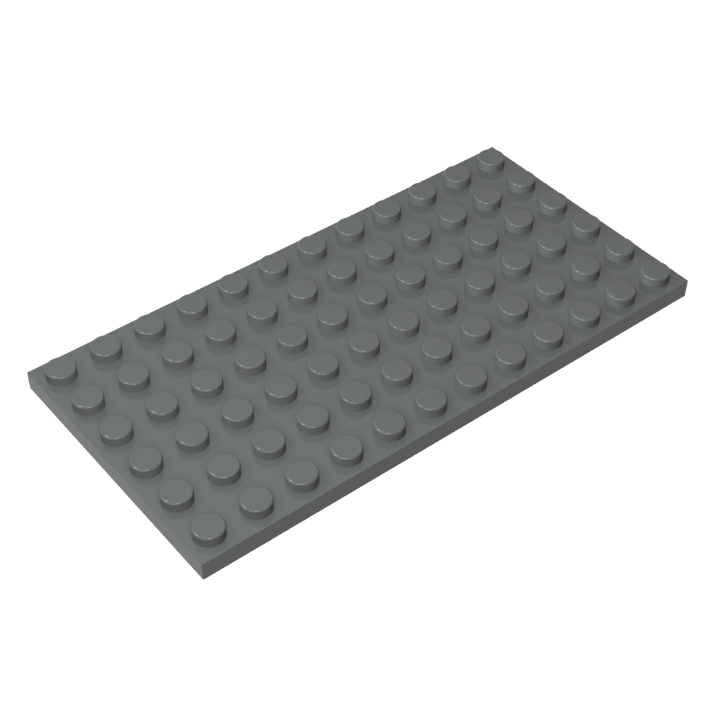 Placa 6 x 12-MyGobricksEs