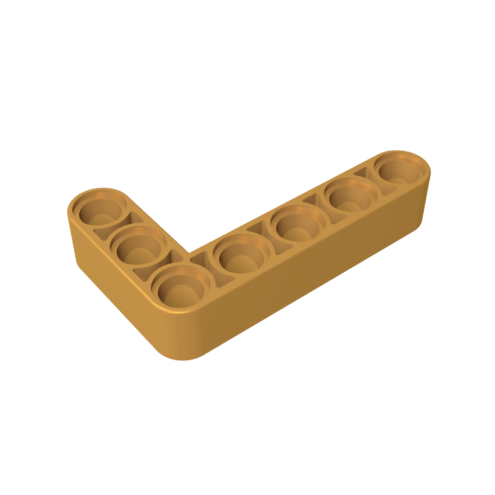 Viga técnica 3 x 5 en forma de L de espesor-MyGobricksEs