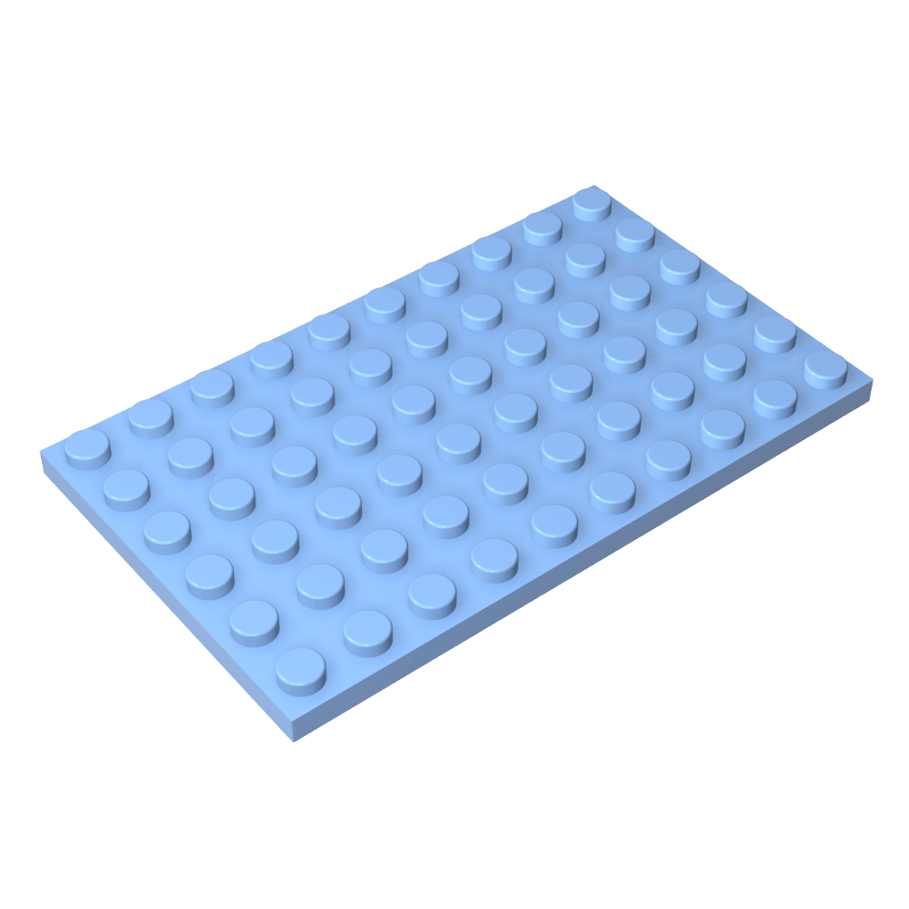 Placa 6 x 10-MyGobricksEs