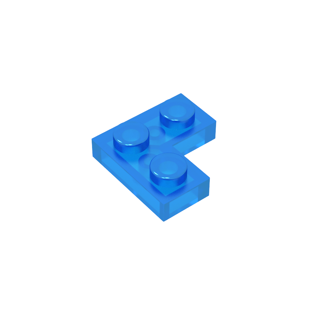 Placa 2 x 2 Esquina-MyGobricksEs