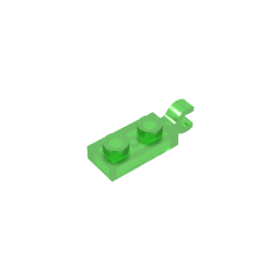 Placa Especial 1 x 2 con Clip Horizontal en el Extremo-MyGobricksEs