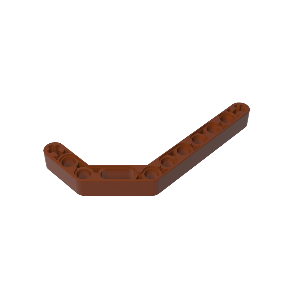 Viga técnica 1 x 11,5 doble curva gruesa-MyGobricksEs
