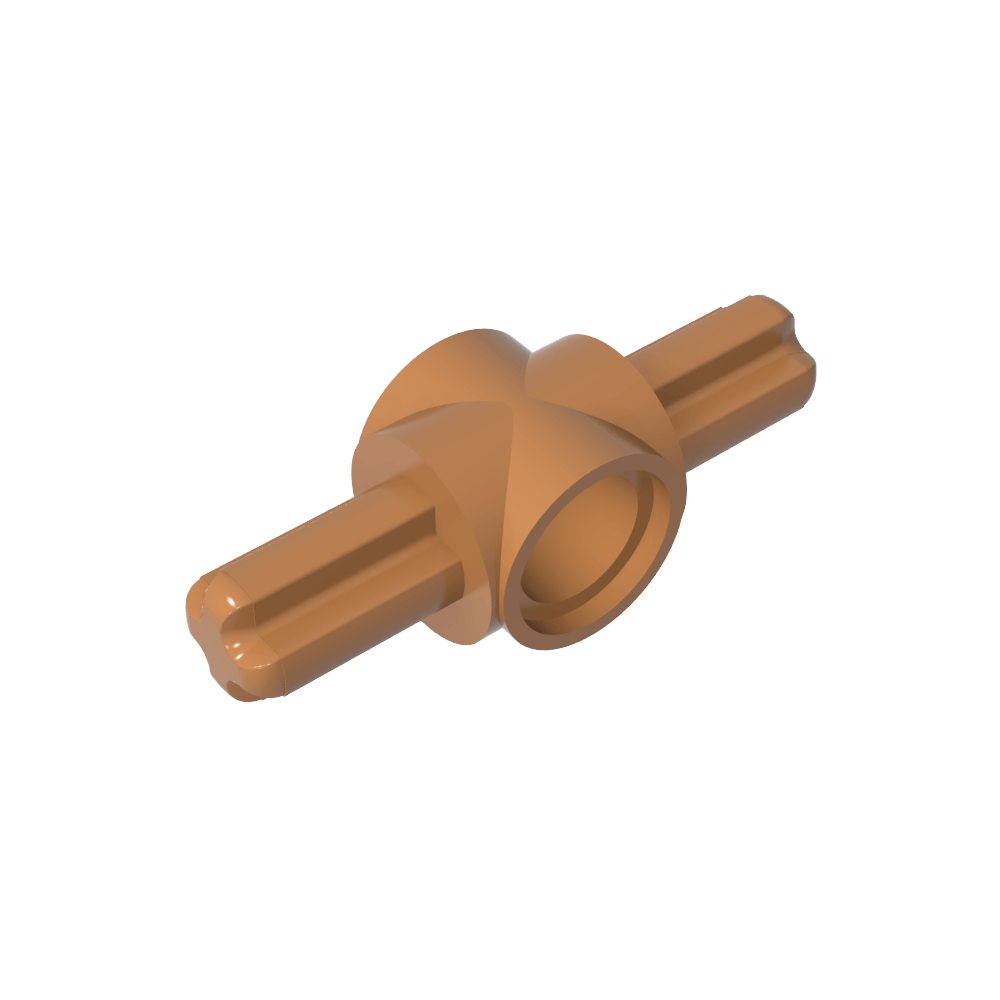 Conector Technic Pin Hub con 2 ejes-MyGobricksEs