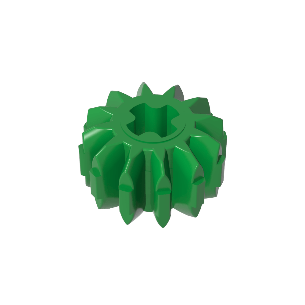 Technic Gear 12 dientes doble bisel-MyGobricksEs