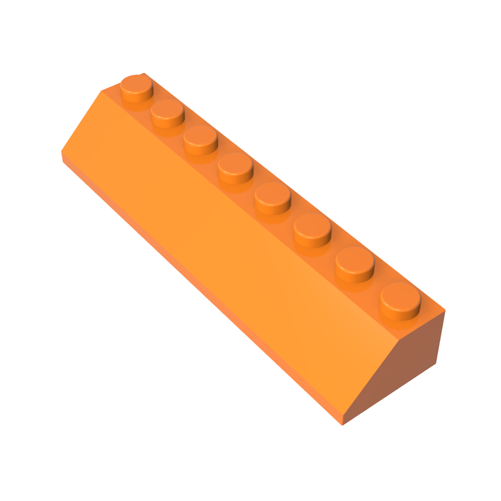 Pendiente 45° 2 x 8-MyGobricksEs