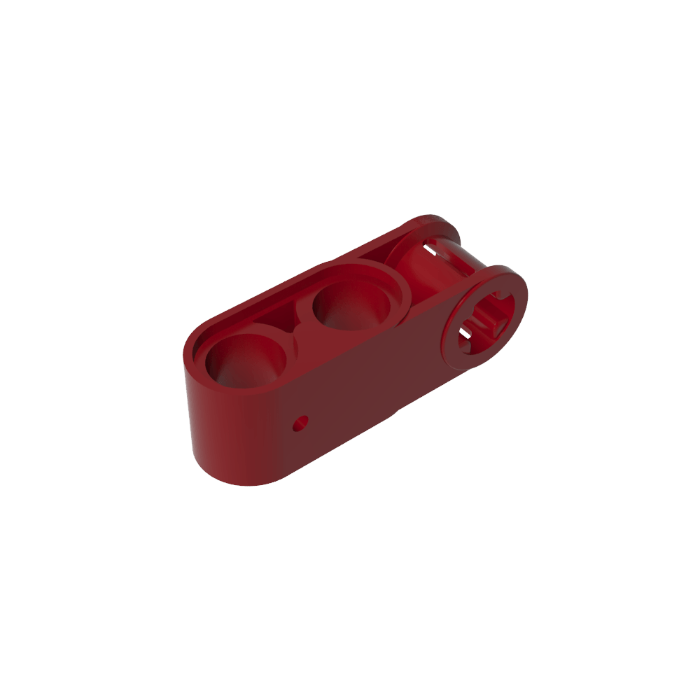 Conector de eje y pasador Technic perpendicular 3L con 2 orificios para pasadores-MyGobricksEs