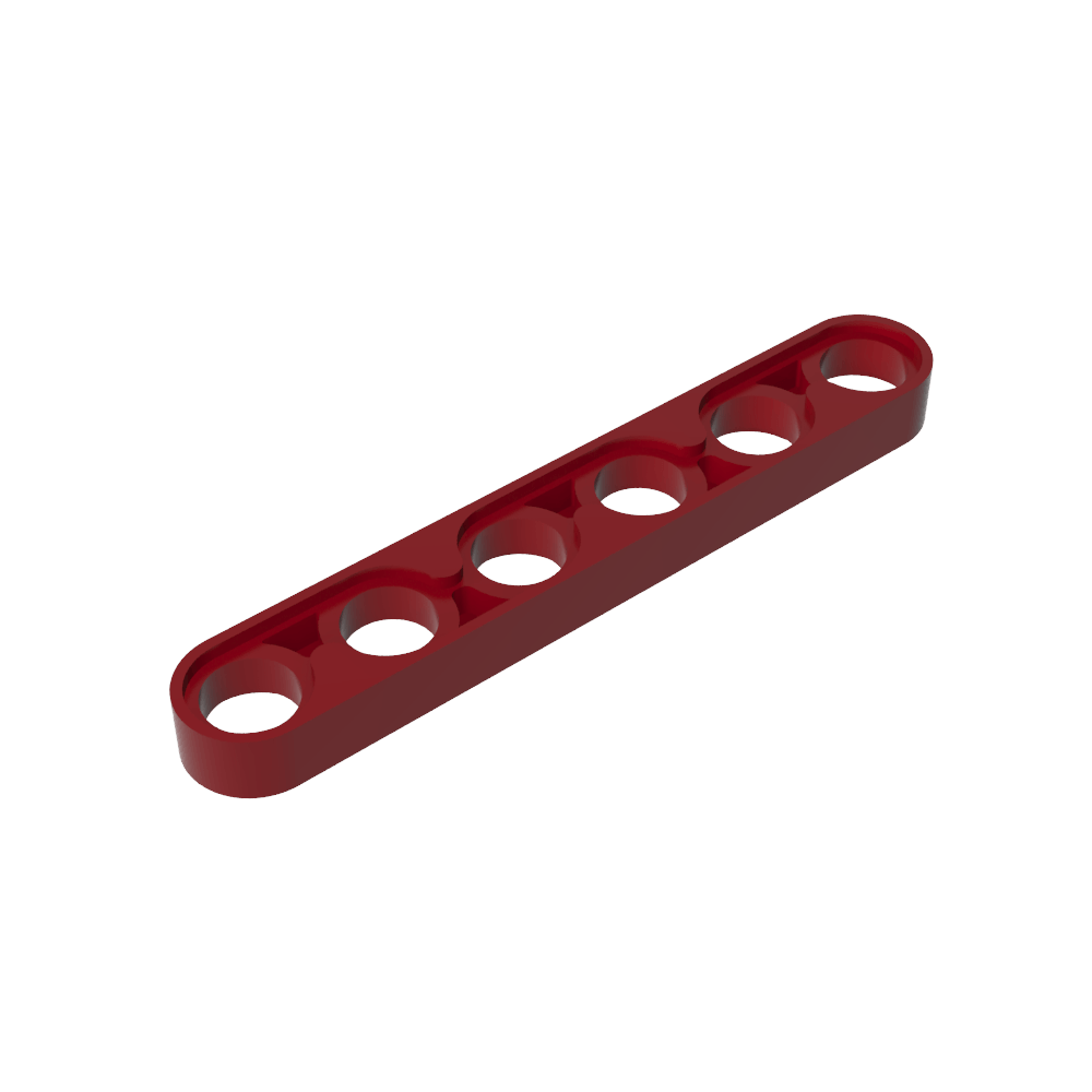 Viga técnica 1 x 6 delgada-MyGobricksEs