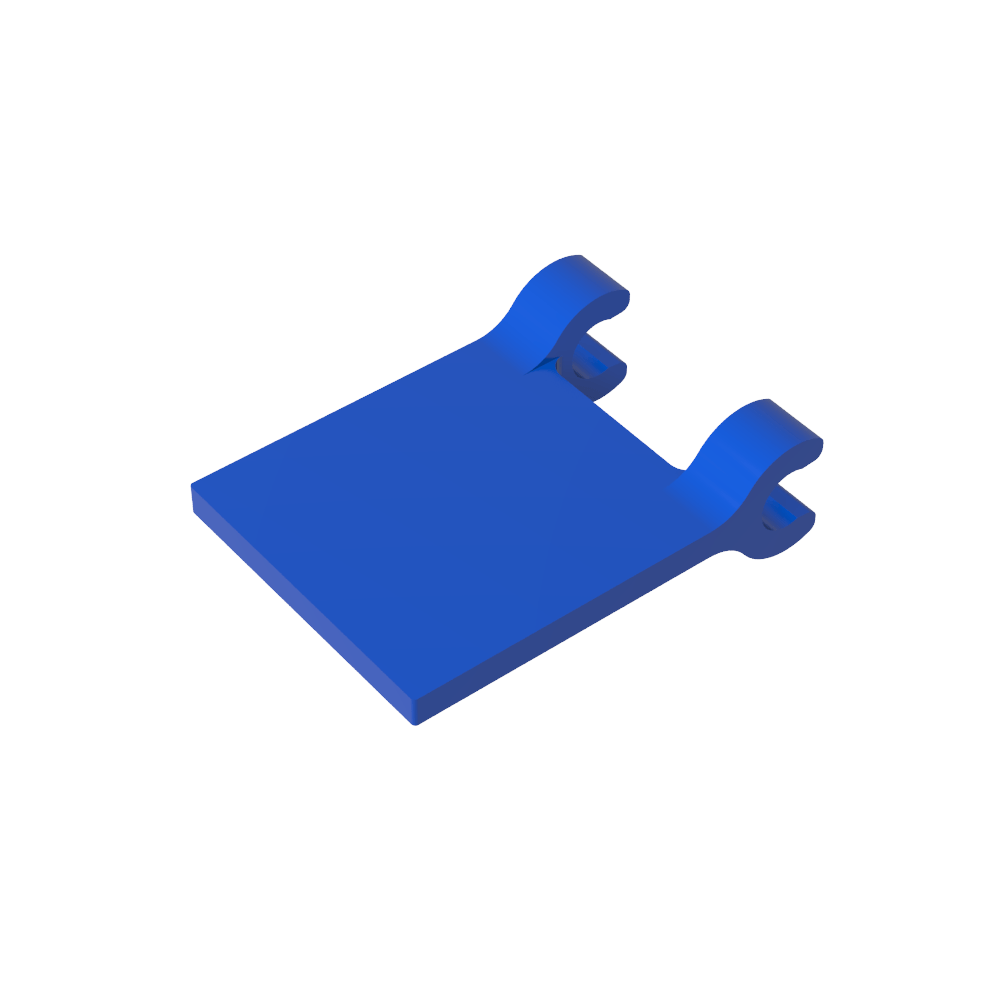 Bandera cuadrada de 2 x 2 [clips delgados]-MyGobricksEs