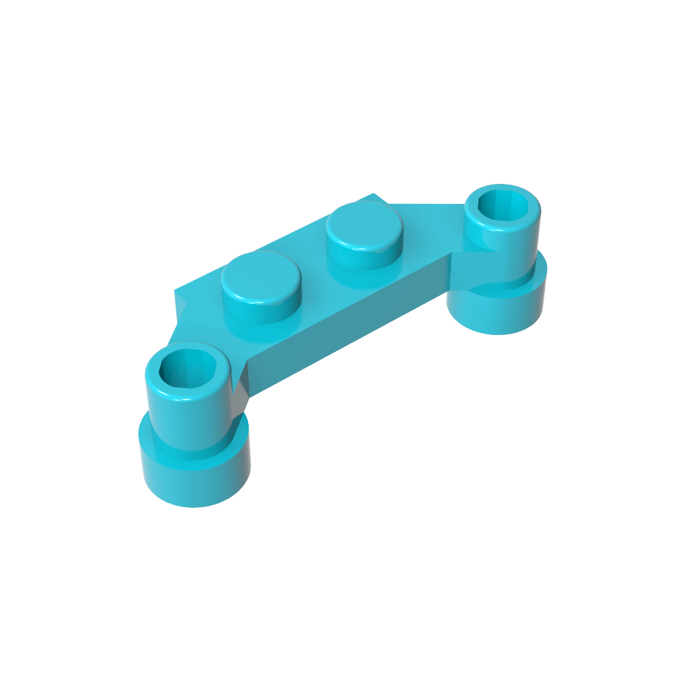 Placa especial 1 x 4 Offset-MyGobricksEs