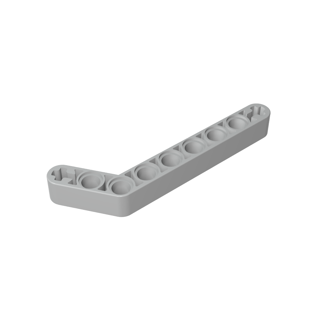 Viga técnica 1 x 9 doblada (7 - 3) de espesor-MyGobricksEs