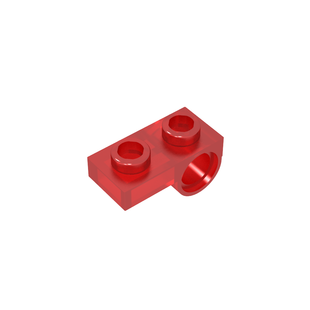 Placa especial 1 x 2 con orificio para pasador-MyGobricksEs