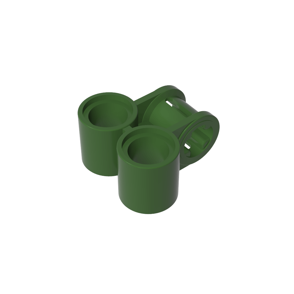 Conector de eje y pasador Technic perpendicular doble-MyGobricksEs