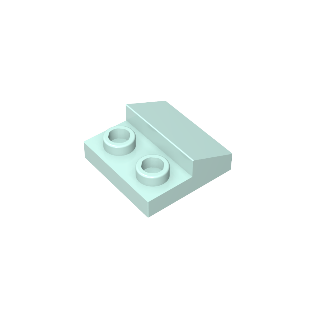 Pendiente 45 2 x 1 con recorte 2/3-MyGobricksEs