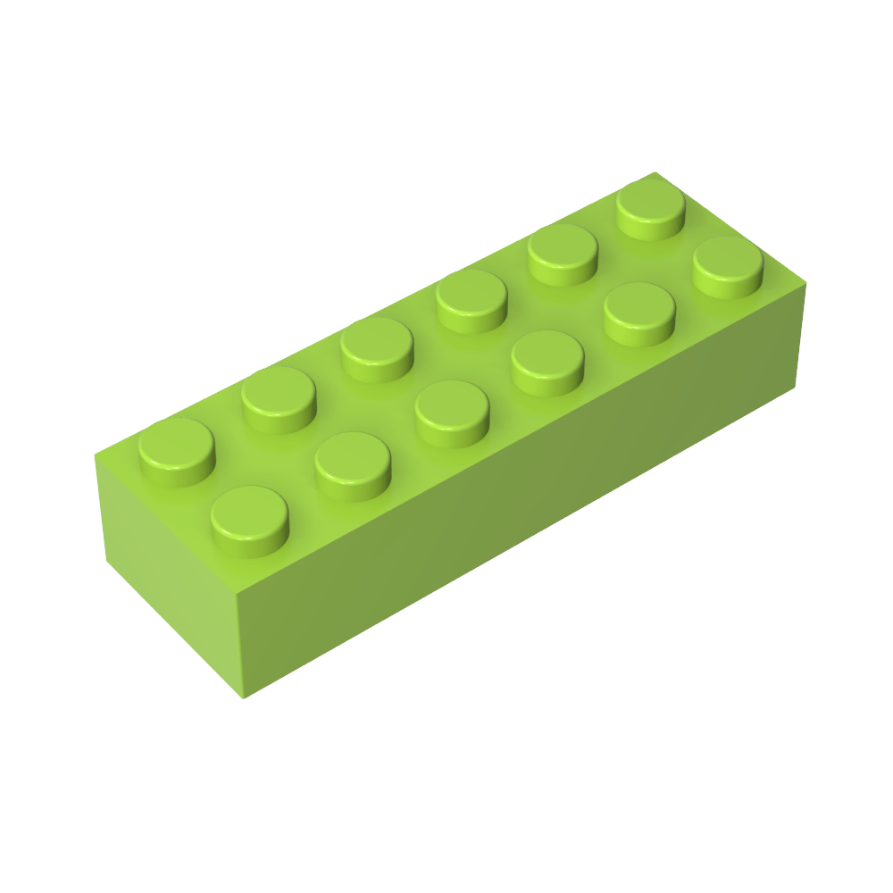 Ladrillo 2 x 6-MyGobricksEs