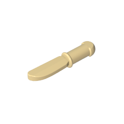 Accesorios Amigos Cubiertos Cuchillo-MyGobricksEs