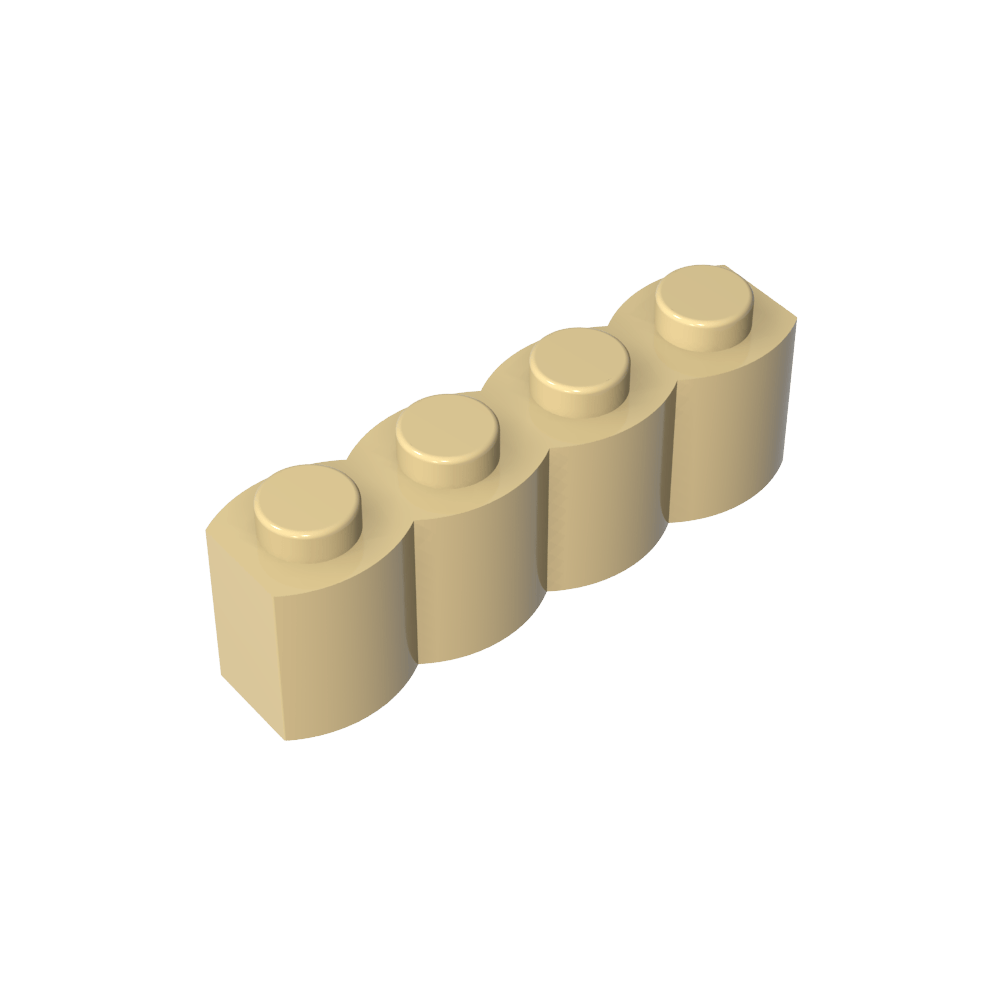 Empalizada especial de ladrillos de 1 x 4 [también conocida como tronco]-MyGobricksEs