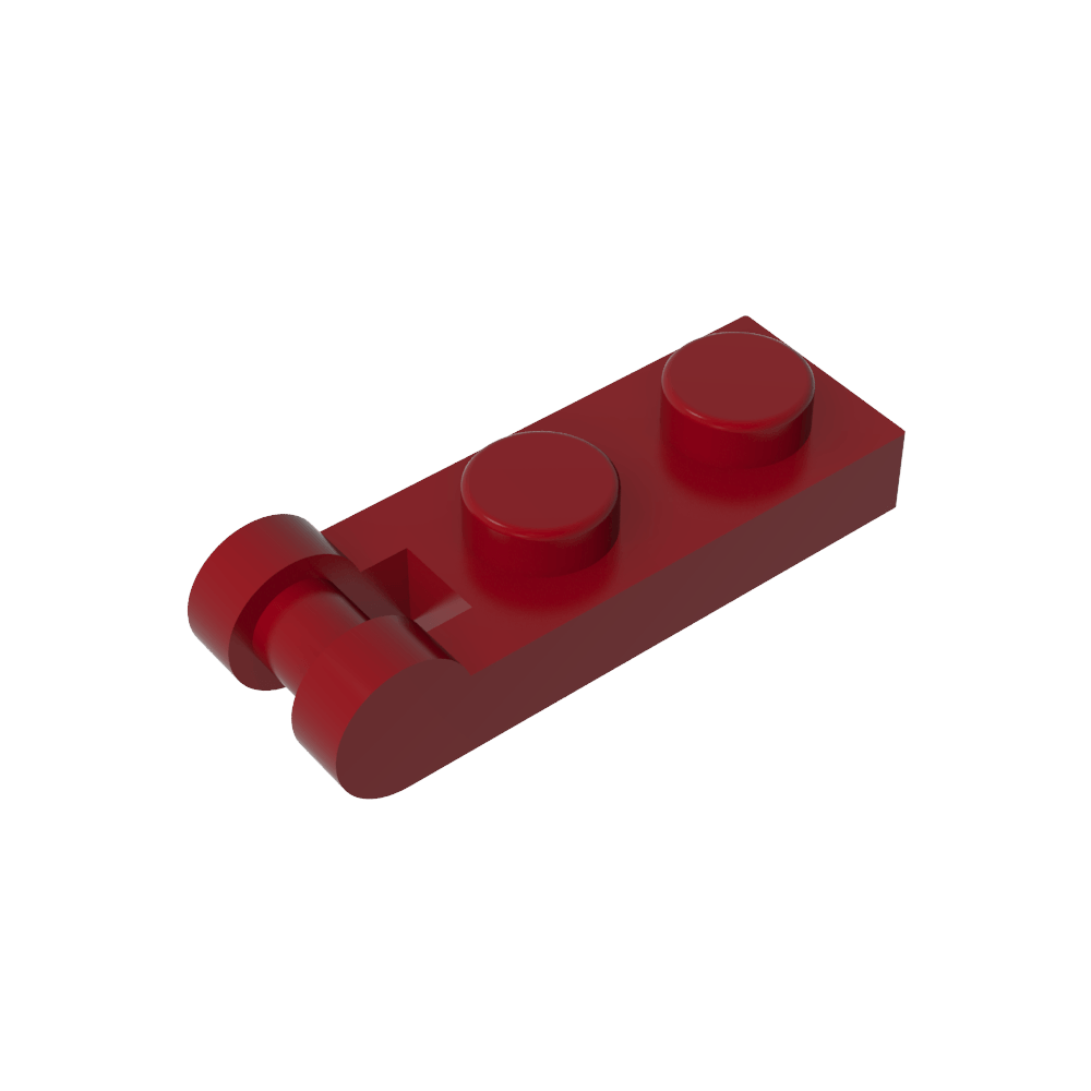 Placa Especial 1 x 2 con Asa en el Extremo [Extremos Cerrados]-MyGobricksEs