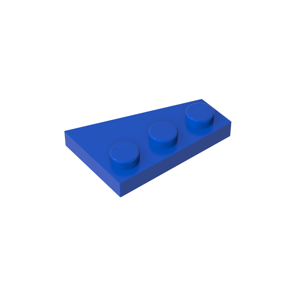 Placa de cuña 3 x 2 izquierda-MyGobricksEs