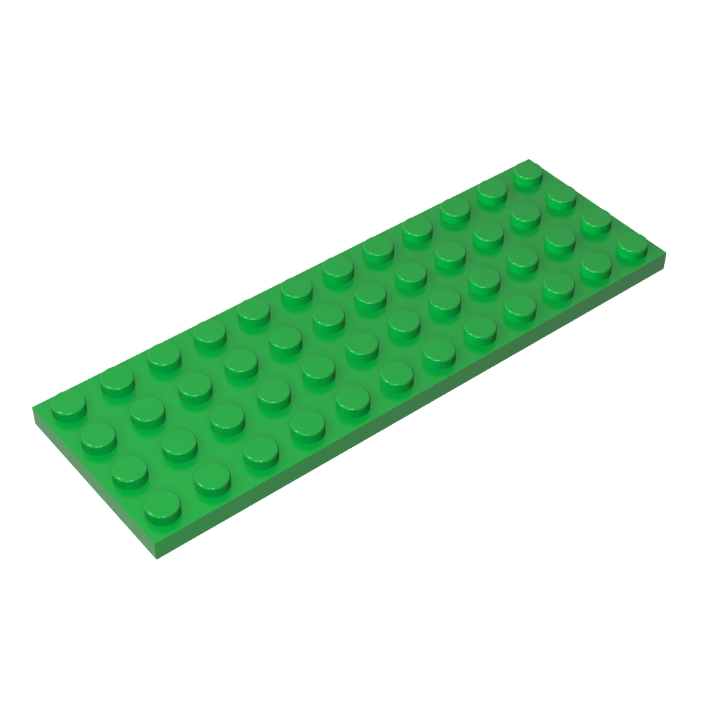 Placa 4 x 12-MyGobricksEs