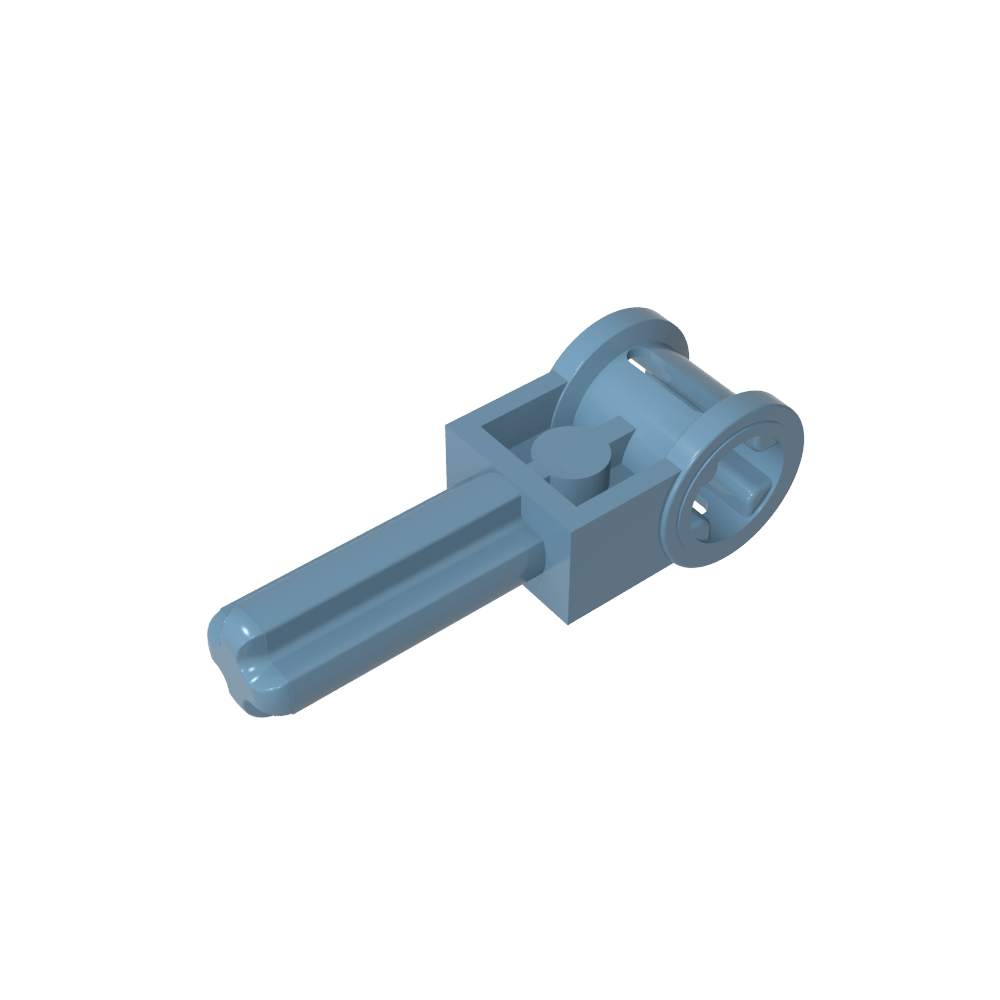 Eje Technic 1.5 con conector de eje perpendicular (mango de inversión de pértiga Technic)-MyGobricksEs