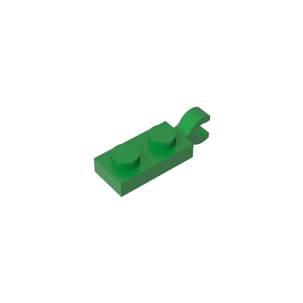 Placa Especial 1 x 2 con Clip Horizontal en el Extremo-MyGobricksEs