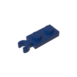 Placa modificada 1 x 2 con clip en el extremo (agarre vertical)-MyGobricksEs