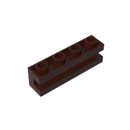 Ladrillo Especial 1 x 4 con Ranura-MyGobricksEs