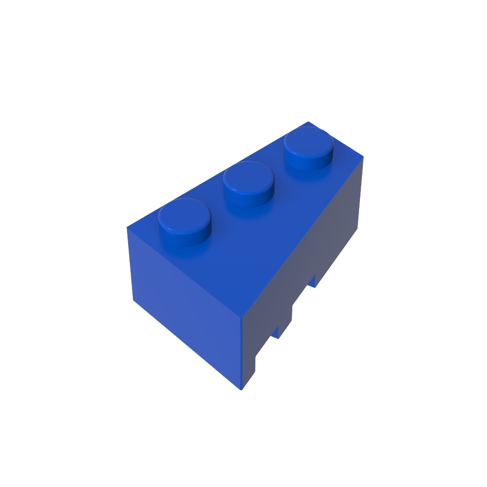 Cuña 3 x 2 Derecha-MyGobricksEs