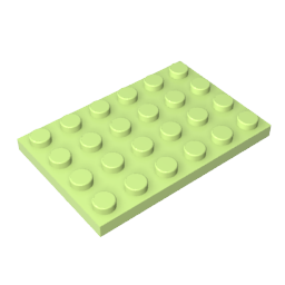 Placa 4 x 6-MyGobricksEs