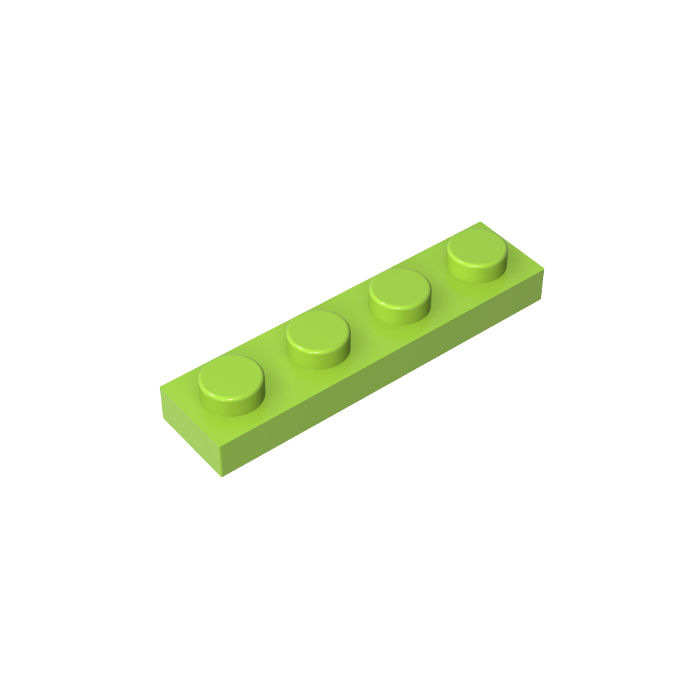 Placa 1 x 4-MyGobricksEs