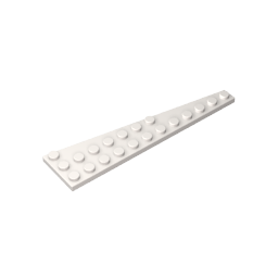 Placa de cuña 12 x 3 izquierda-MyGobricksEs