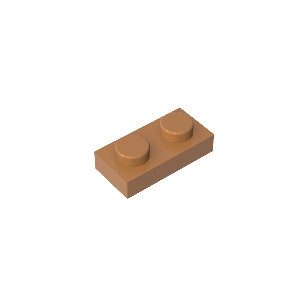 Placa 1 x 2-MyGobricksEs