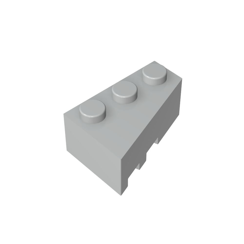 Cuña 3 x 2 Derecha-MyGobricksEs