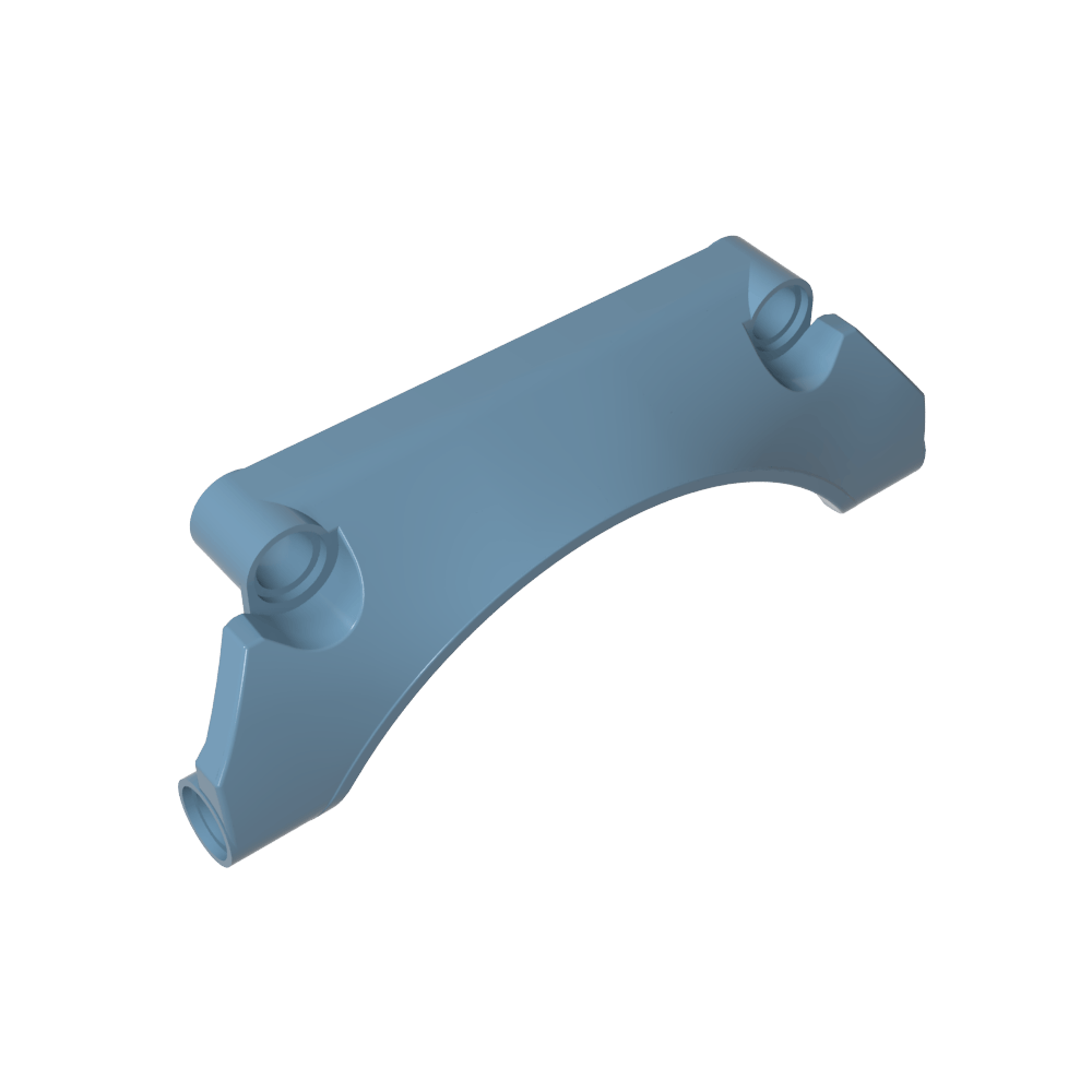 Panel técnico para guardabarros de coche arqueado 3 x 9 x 2-MyGobricksEs